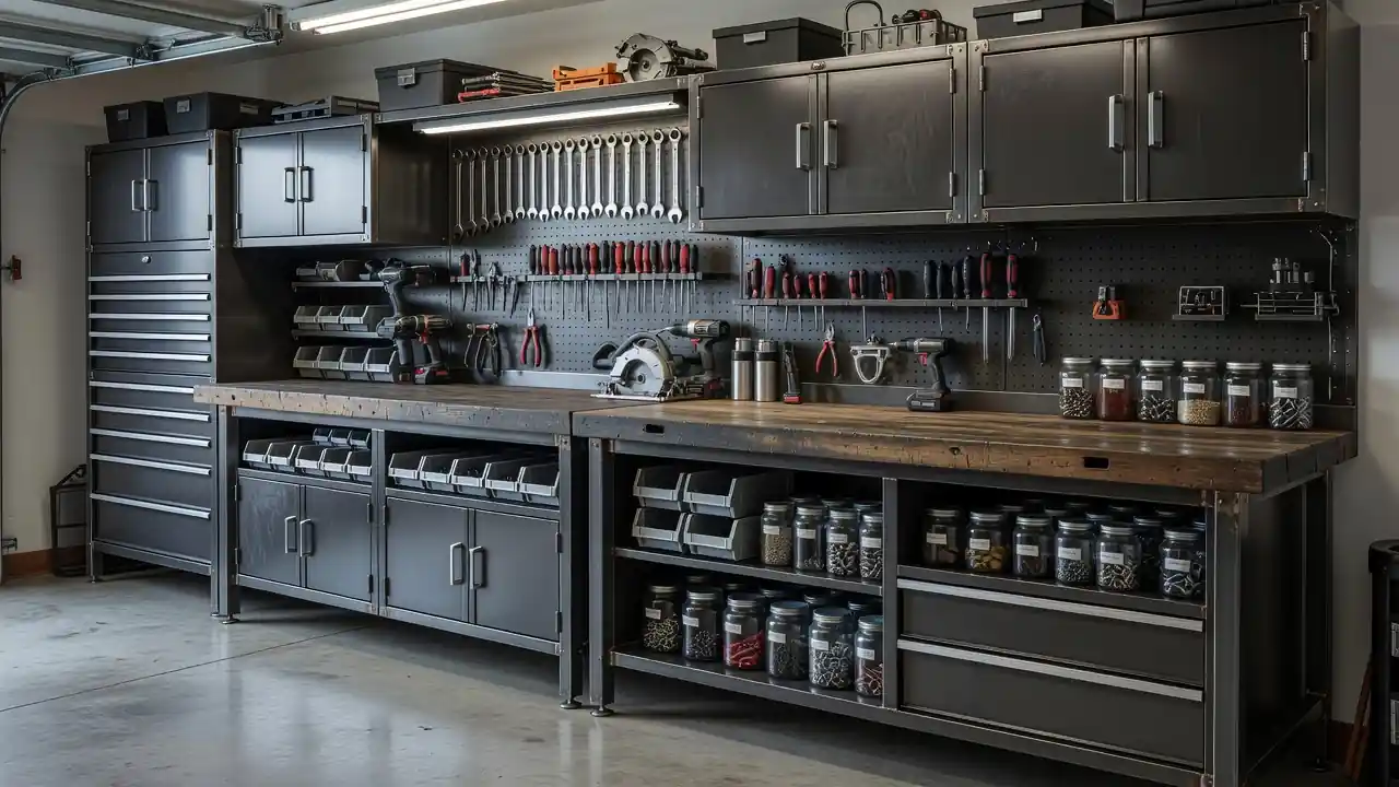 Custom storage cabinet systems